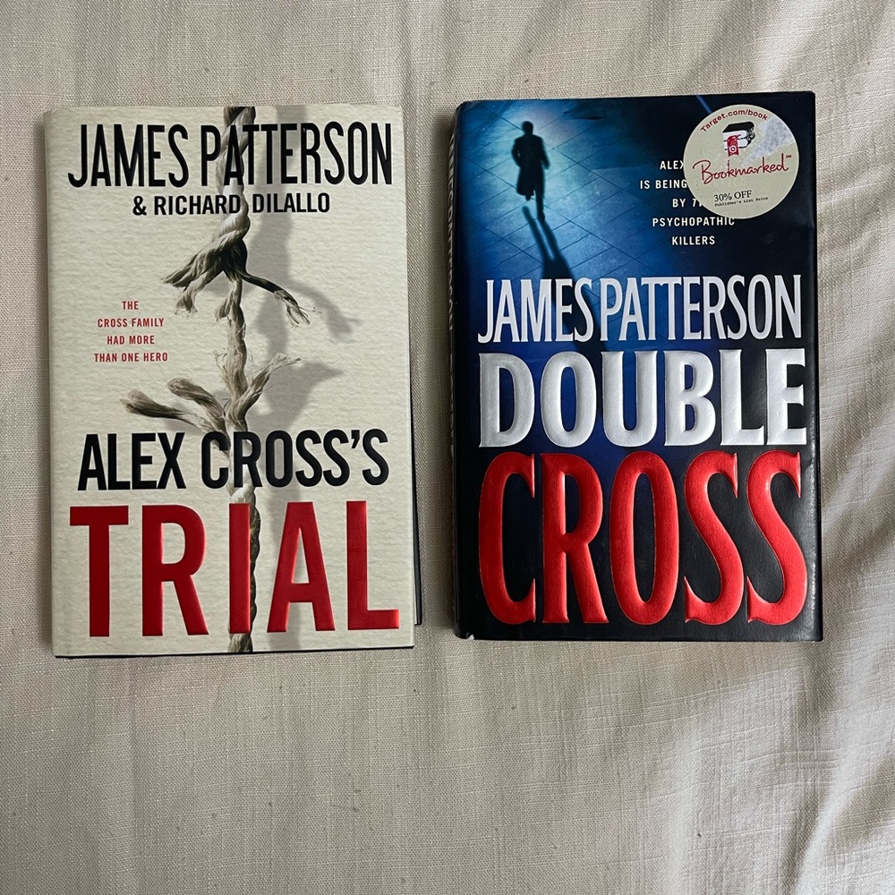 James Patterson Book Set - Alex Cross's Trial & Double Cross